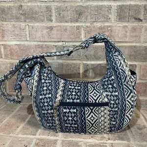 Blue Patterned Women's Bag